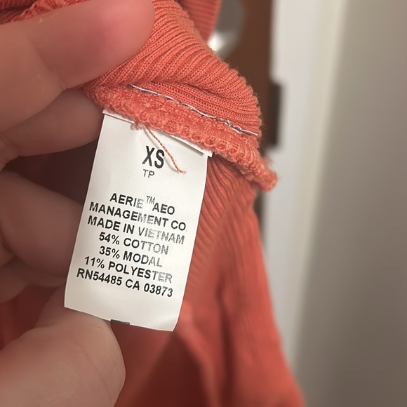 NWOT Aerie Cozy Good Vibes Oversized Sweatshirt - Picture 9 of 10